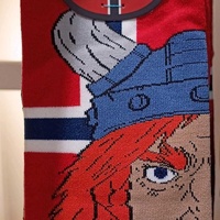 Norwegian knits socks