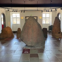 Runestone room in the National Museum of Denmark, Copenhagen