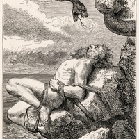 'The Punishment of Loki' (L. Huard)
