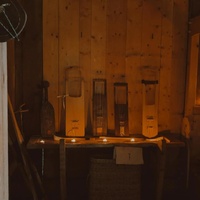 Replicas of instruments possibly found in the Viking Age