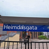 Photo of Heimdalsgata tram stop in Oslo (Norway)
