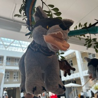 Plush Toy of Fenrir with Týr's Hand in Mouth
