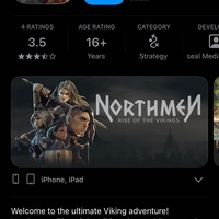 Northmen- Rise of the Vikings mobile game