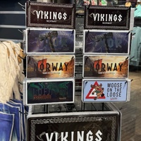 Viking-Themed Collectible License Plates