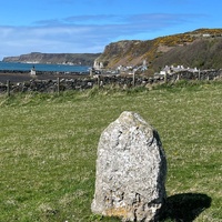 Viking Stone on Rathlin Island.
