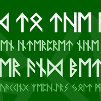 "Floki" font developed by Marcus Lien Gundersen.