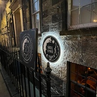 Sköll & Hati, a Norse mythology-themed basement bar