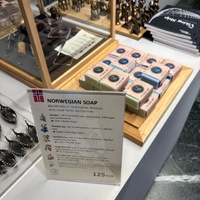 Viking soap with rune-like font (Oslo)