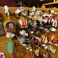Viking ship, warrior and shieldmaiden Christmas decorations (Oslo)