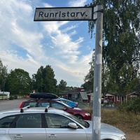 Runristarv street  sign