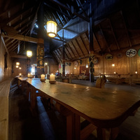 Photograph of Gildehallen Interior at Midgard Vikingsenter