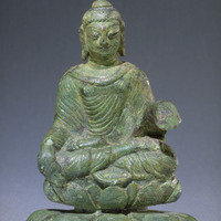 Buddha statuette from Helgö, Sweden