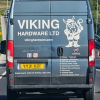 Viking Hardware company van