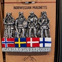 Viking "Scandinavian Explorer" Magnet