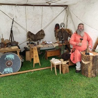 Viking Monier Reenactment at Moorforge Viking Settlement, Cumbria