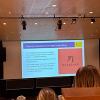 NorseMap presenting at the 20th Viking Congress