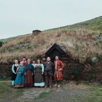 Reenactors at Eiríksstaðir - home of Erik the Red (Iceland)