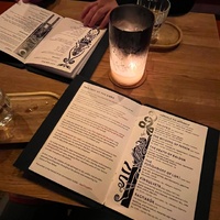 Menu from Sköll and Hati Restaurant