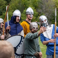 Reenactors at the Midwest Viking-Era Festival (Wisconsin)