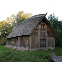 Ale Vikingagård longhouse replica (Sweden)