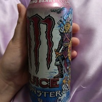 A can of Viking Berry flavoured Monster Energy Drink
