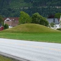 One of the Myklebust Round Barrows