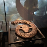 Serpent head from the Oseberg ship