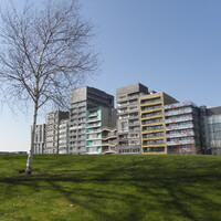 Fensalir Building on Zilverparkkade, Lelystad (Netherlands)