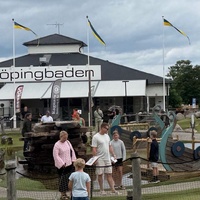 Viking style playground in Köpingbaden