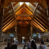 Vikings hall in Sagnlandet Lejre