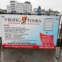 Advert for "Viking Tours" in Athlone