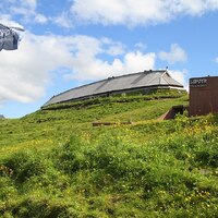 Lofotr Vikingmuseum with its reconstructed hall